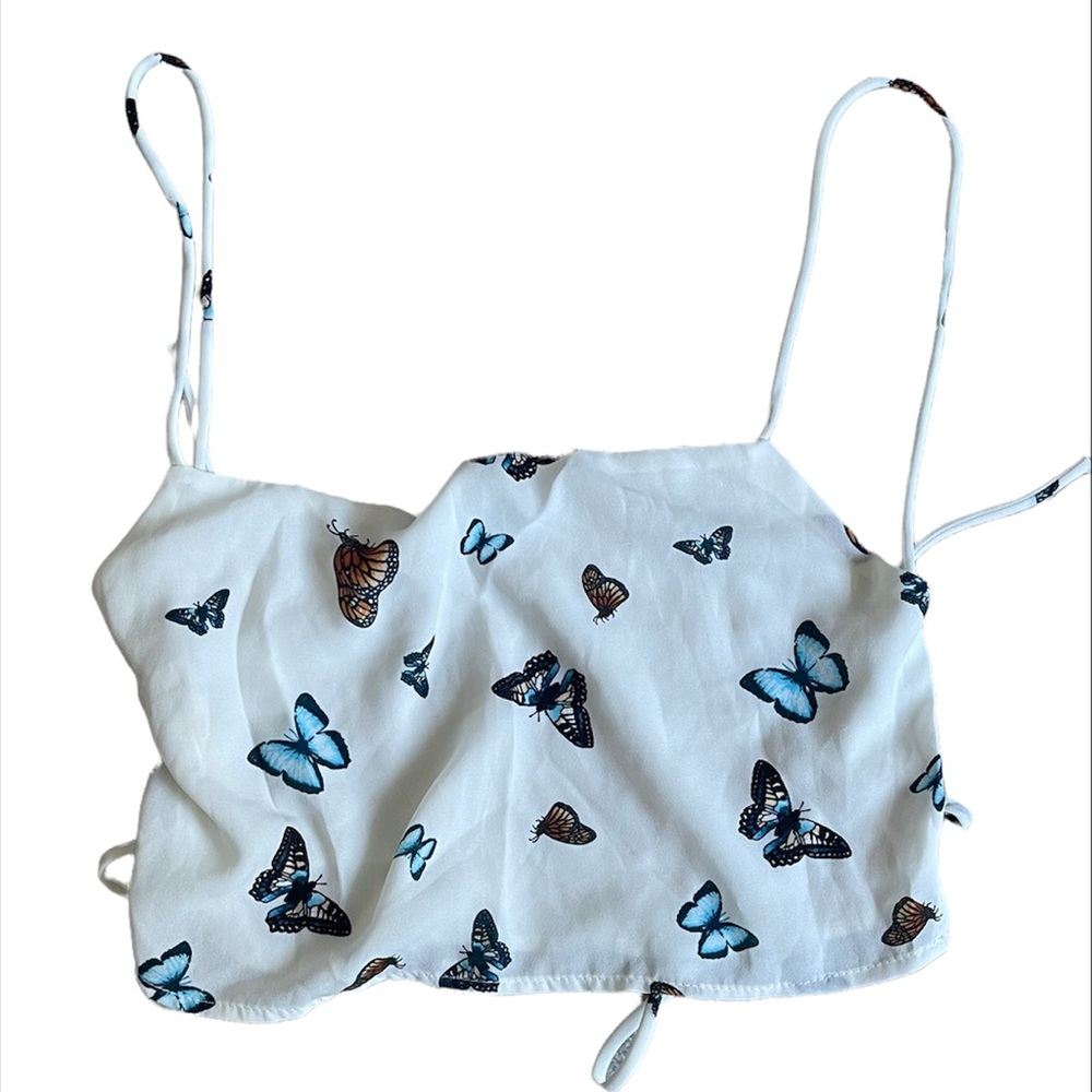 BUTTERFLY BACKLESS TOP - Picture 3 of 3
